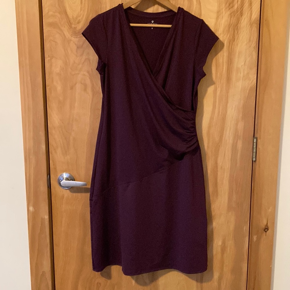 Athleta faux-wrap dress - size medium